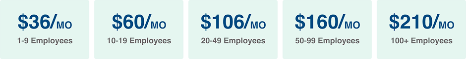 Affordable monthly tier pricing Affordable monthly tier pricing