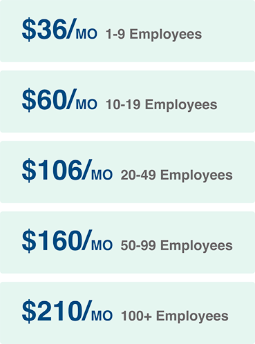 Affordable monthly tier pricing